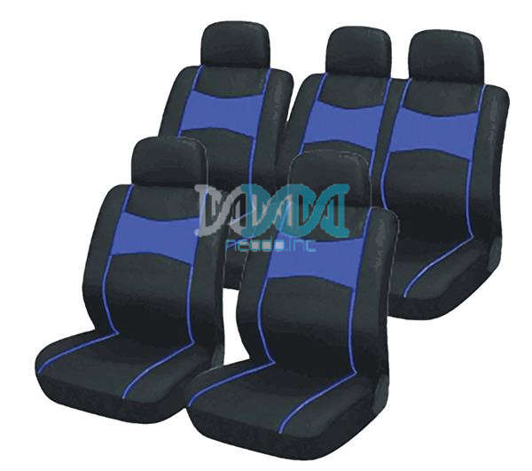 SEAT COVERS SUV BLUE 10PCS