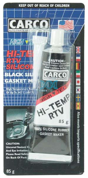 Silicone Gasket Black Carco 85G