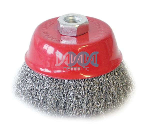 Cup Brush Galvanized  100mm M14X2