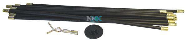 Drain Rod Cleaner 12Pc Set 9Mt