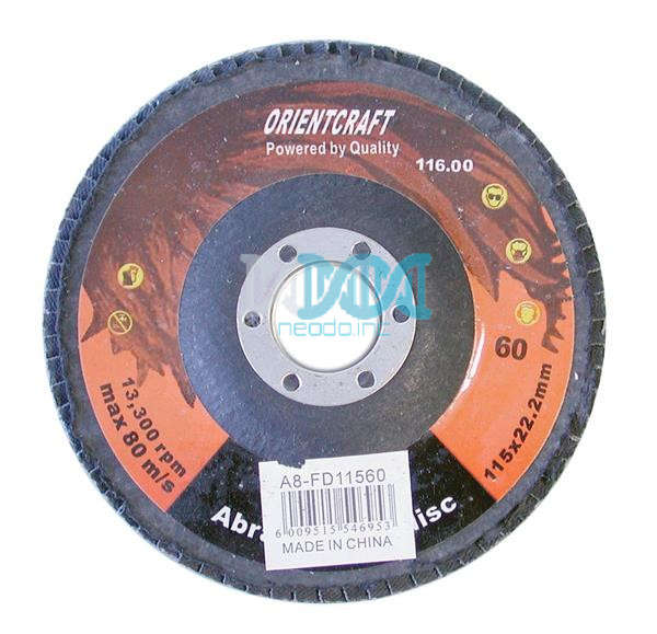 Flap Disc 115mm 60 Grit