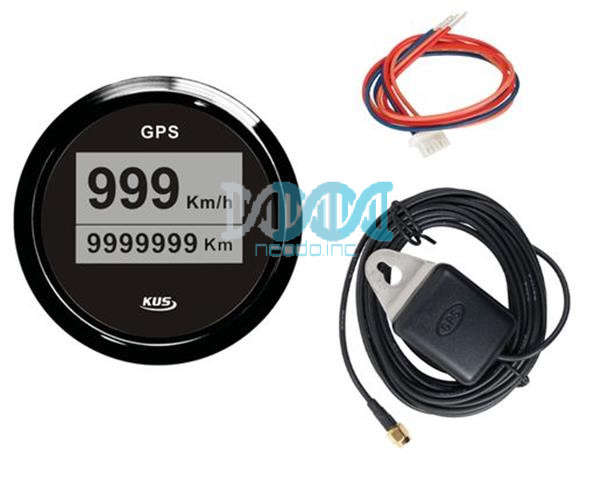 Gps Speedo Meter 52mm Digital With Antenna