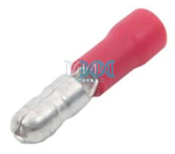 Red Bullet Terminal Male - 10 Pieces