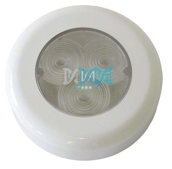 Roof Lamp 3Led White  Diameter 48.7/77.2mm