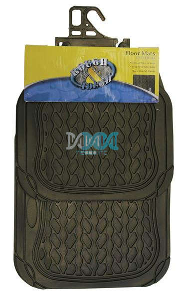 Rubber Mat Set Black(4 Piece)