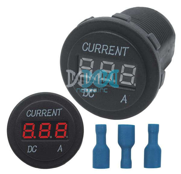 Amp Gauge 0-10A Red Words