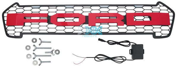 Grille With Red Letters With Led Ranger 2015-