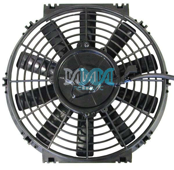10 Inch(254mm) Universal 12V Radiator Fan 2 Pins No Plug