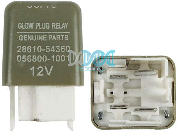 Glow Plug Relay 4P 12V Toyota