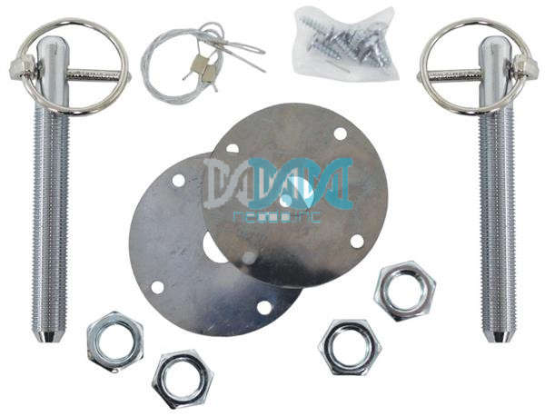 Bonnet Safety Pins Chrome