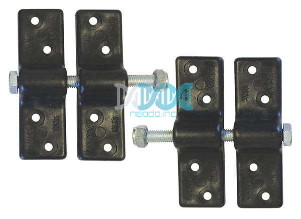 Canopy Clips Plastic Black(In Pairs)