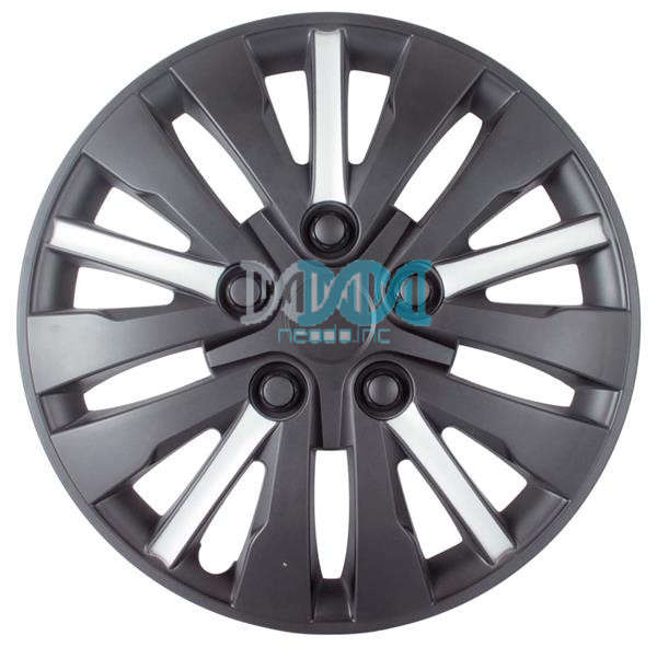 14 Inch Wheel Cover Matt Black/Silver