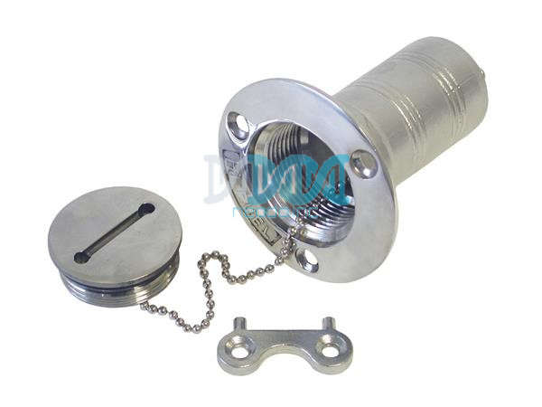 Fuel Spout And Cap Deck 316 Stainless Steel
