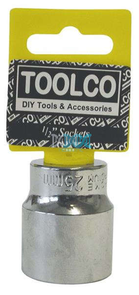 Socket 25mm.1/2 Inch Drive 6 Point