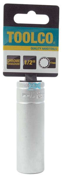 Socket Tube 17mm 1/2Dr.76mm 12Pt
