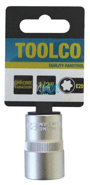 Socket E20 Chrome Vanadium 1/2