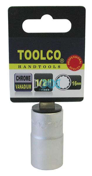 Socket 16mm 1/2 Inch Drive 12 Point