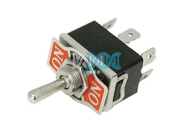 Toggle Switch (On)-Off-(On)With Return