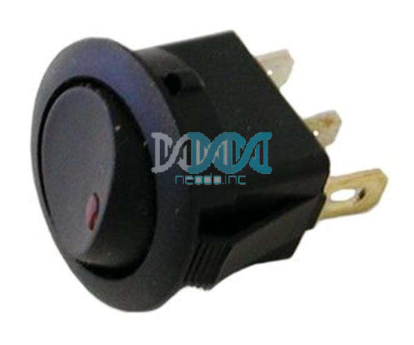 Rocker Switch Dot Red