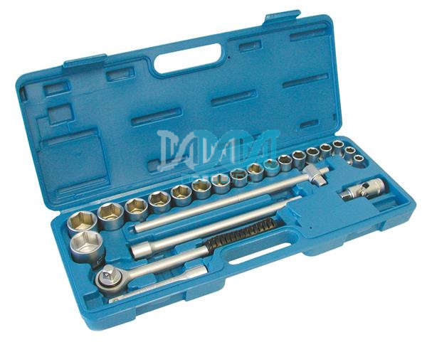 Socket Set 23 Piece 6Pt.Professional Blowmould Case
