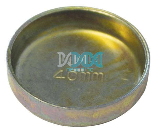 Zinc Plated Welch Plug - Size: 40mm