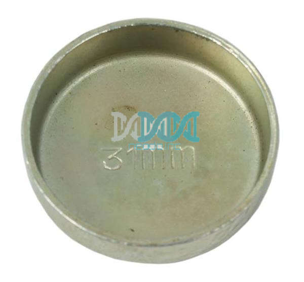 Zinc Plated Welch Plug - Size: 31mm
