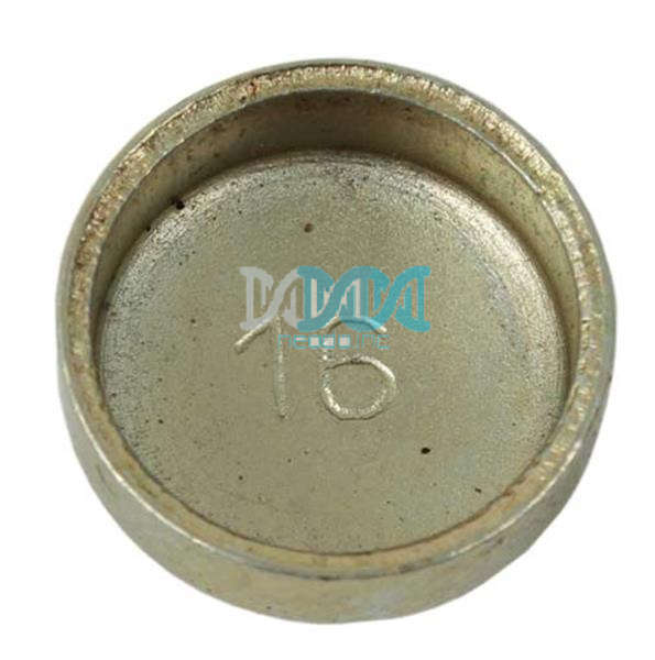 Zinc Plated Welch Plug Size: 16mm