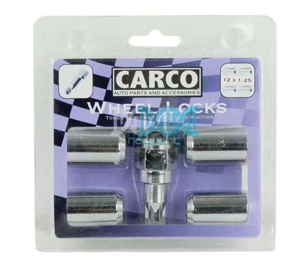 Locking Wheel Nut 12mmx1.25