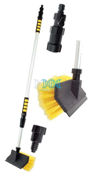 Wash Broom Flow Thru Type