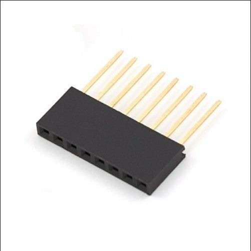 Header 8-Pin 2 pack Stackable