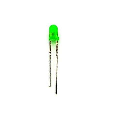 LED 3mm Green (10 Pack)