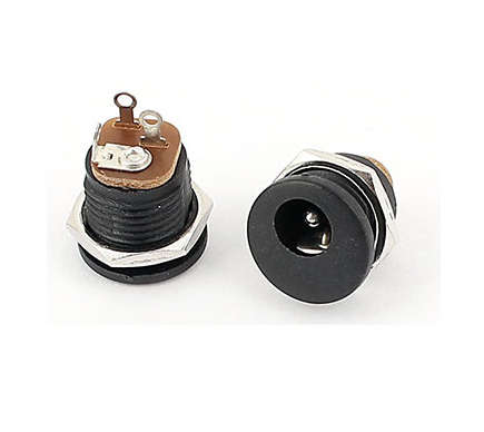 DC Power Connector Panel Mounted - 2 pack