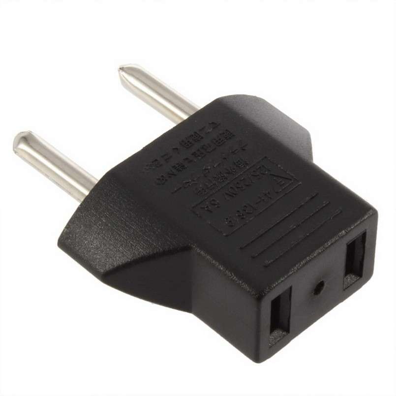 Plug Socket adapter 2 pin US to EU