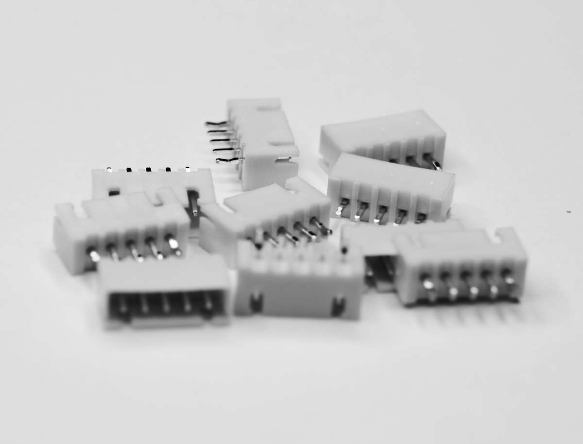 XH2.54 5P Male 10 pack Connectors