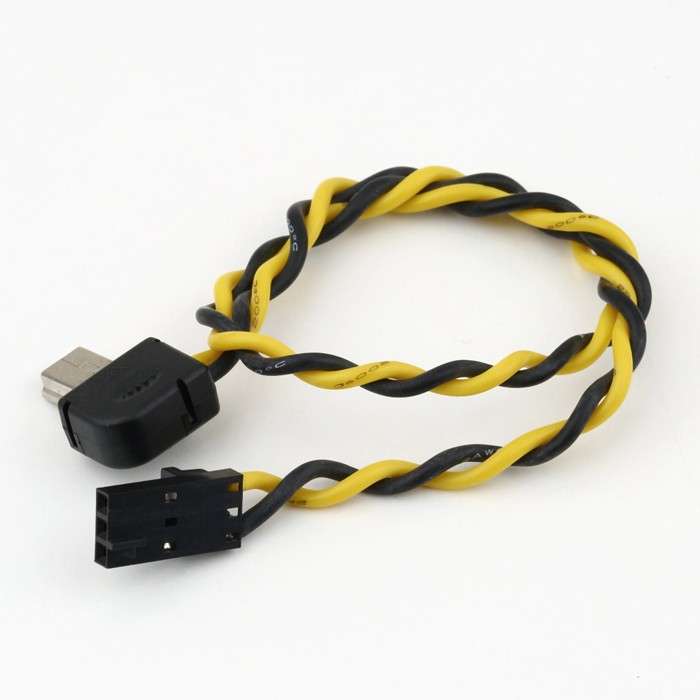 USB 90 Degree to Video Conversion transmitter Cable for GOPRO3