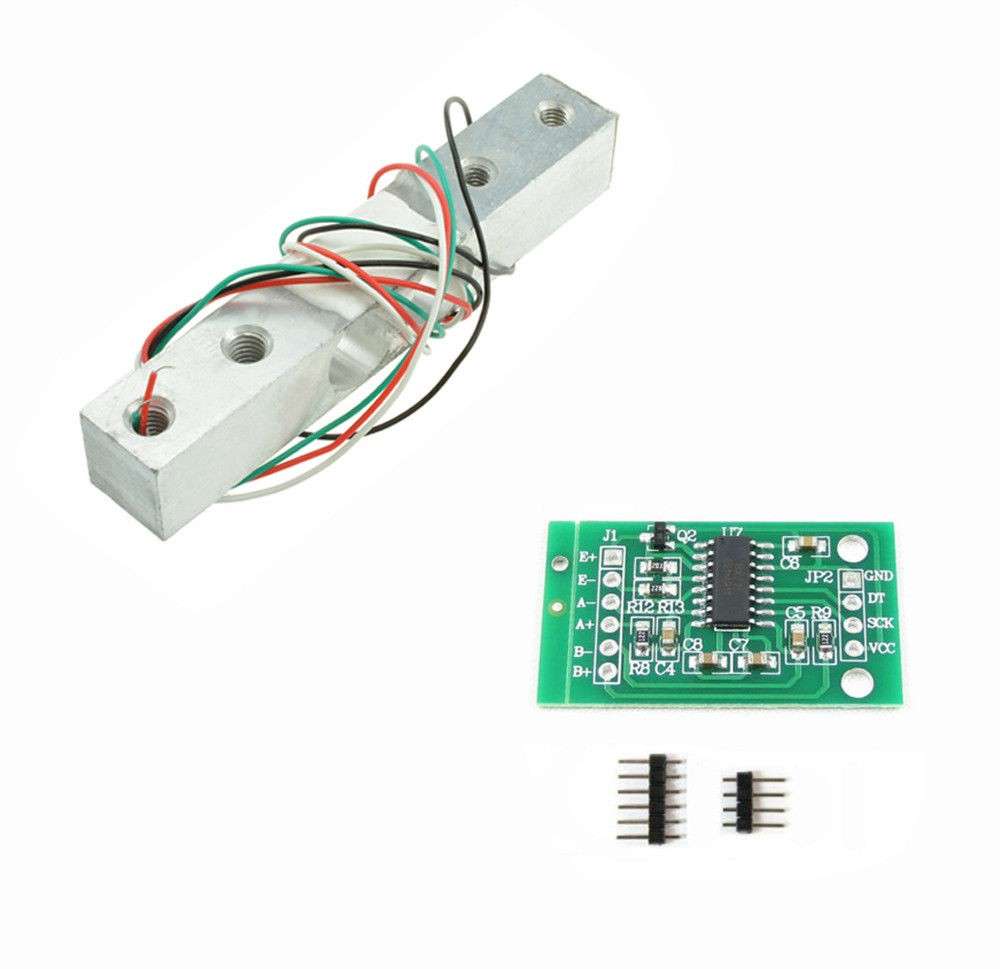 1KG - Load Cell Amplifier, Weight Sensor Kit, HX711