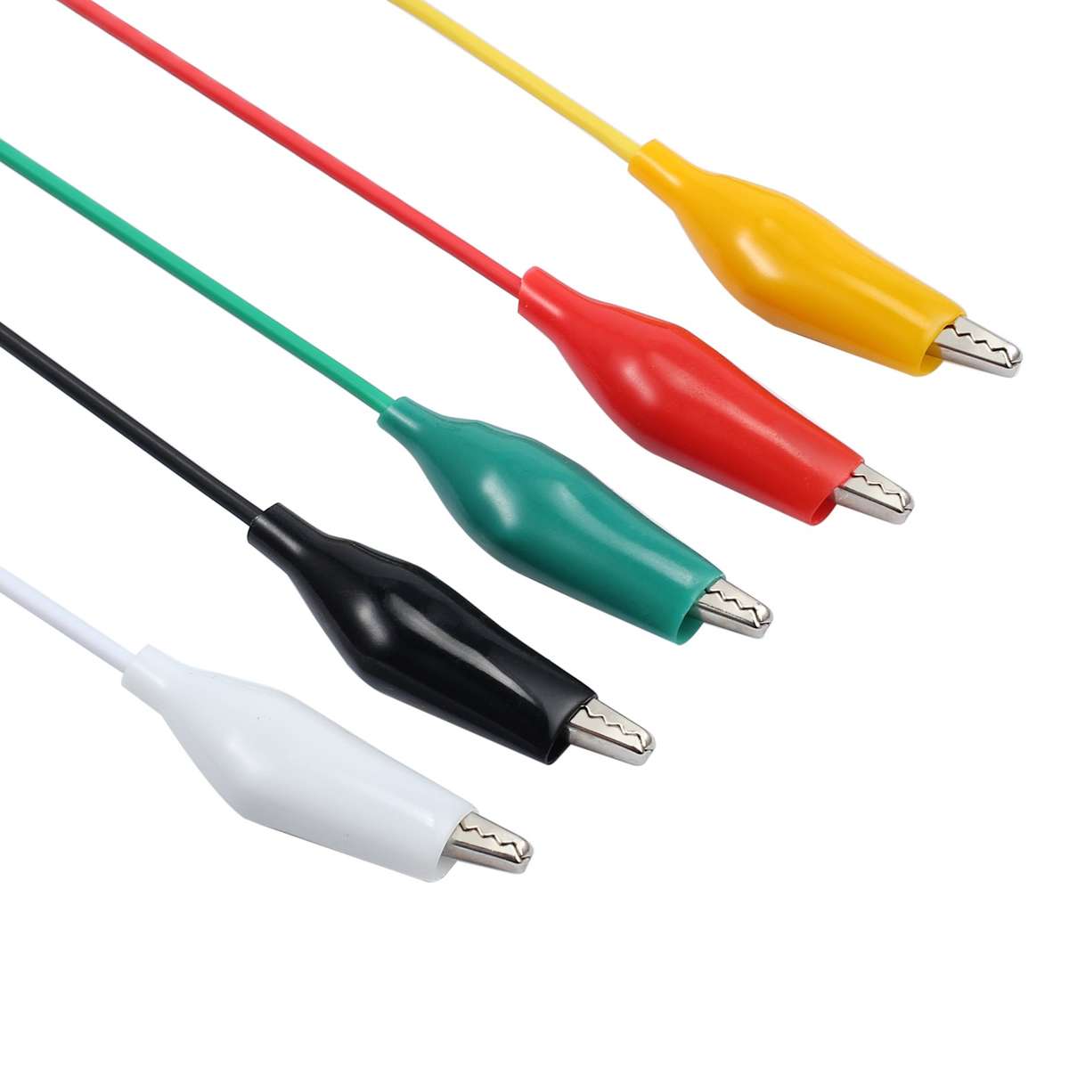 Crocodile Prototyping Cables 0.5M - 10 Pack