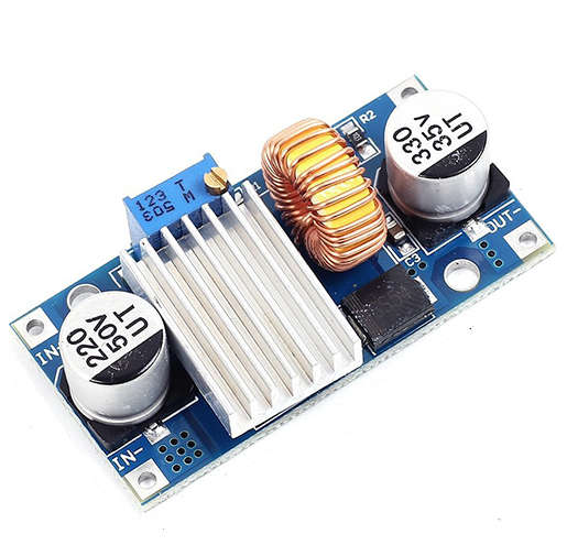 XL4015 DC-DC Buck Converter 4-38V to 1.25-36V Voltage Power Supply Module 5A