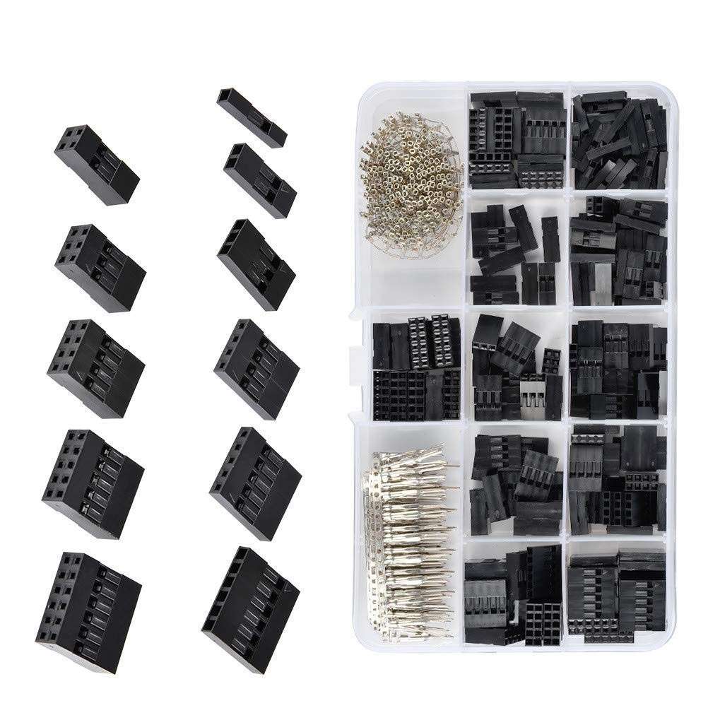 620pcs Dupont 2.54mm Connector Kit