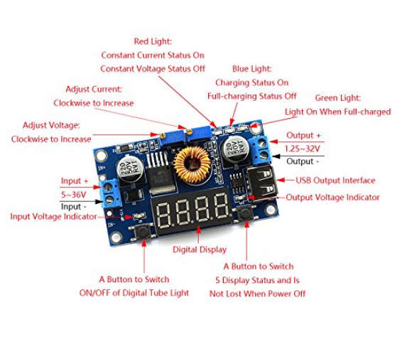 LM2596 DC Buck Voltage Regulator