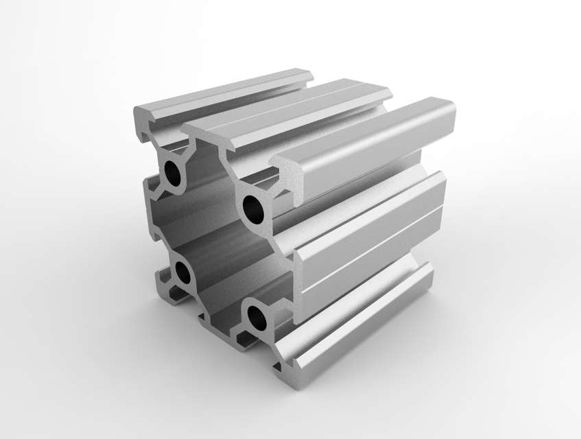 Aluminium V-Slot Material 40x40mm (per meter)