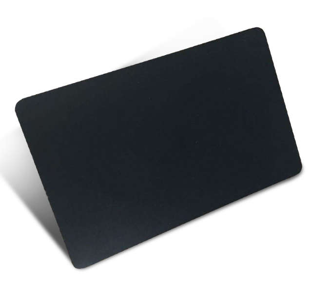 NTAG216 Black NFC Card
