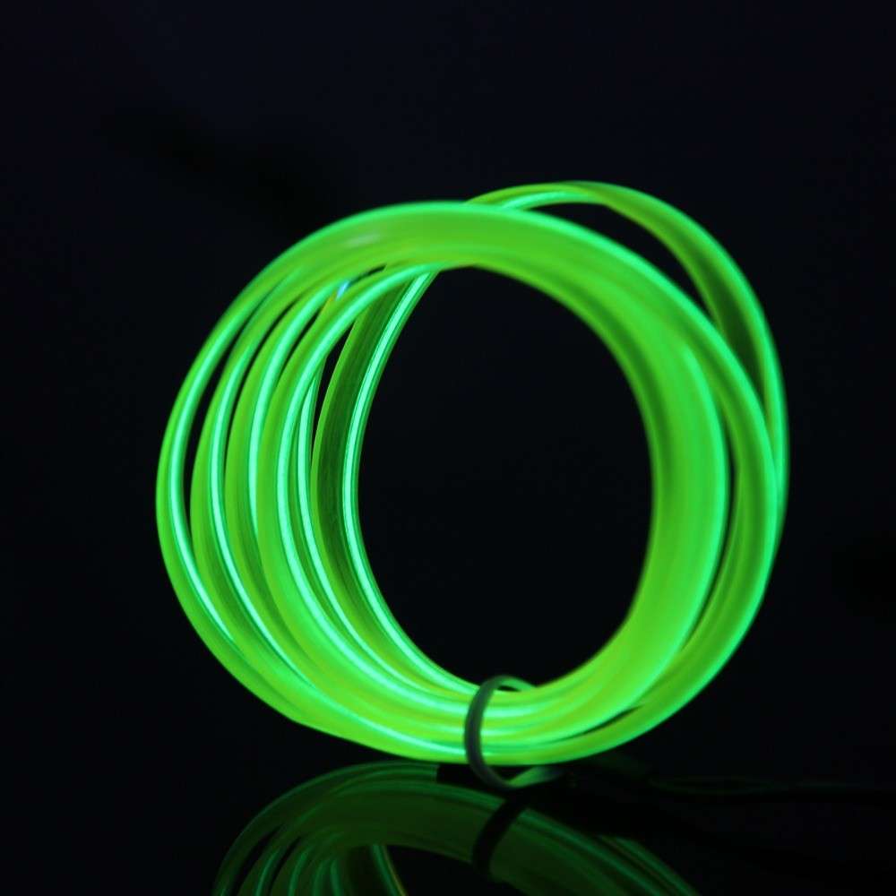 Forest Green EL Wire (3 meters)