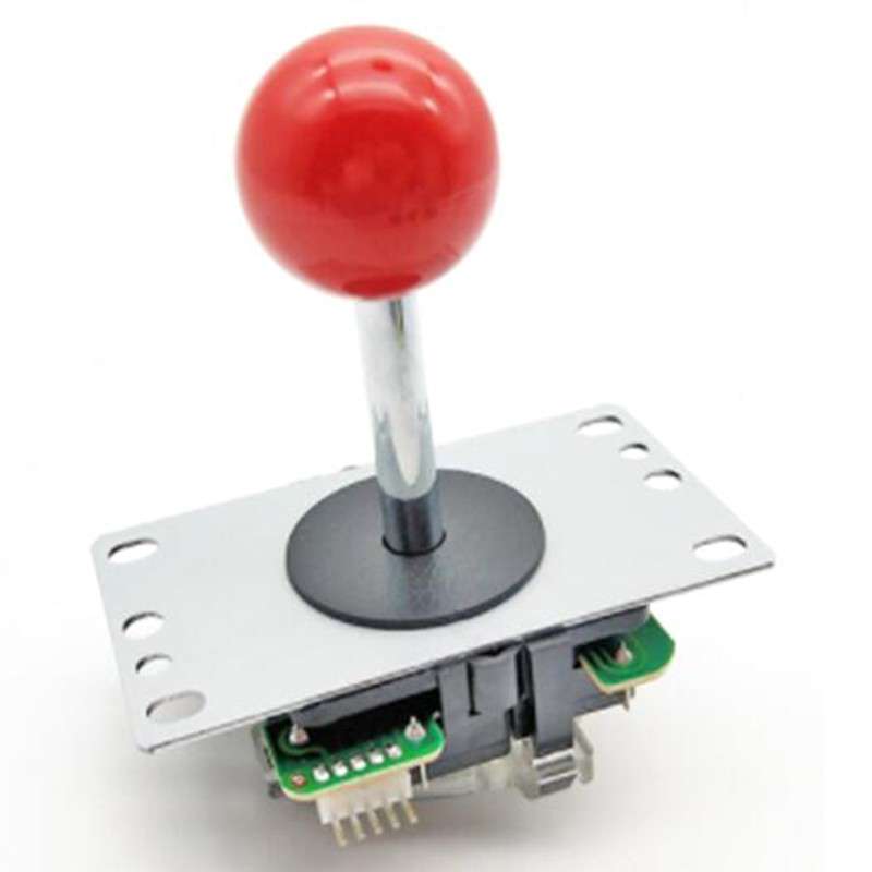 Red 5Pin 8way Long Stick Arcade Joystick