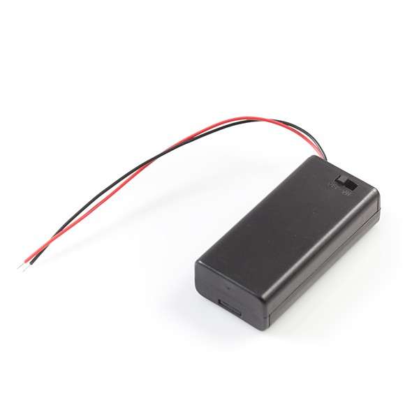 2xAA Battery Holder with Switch