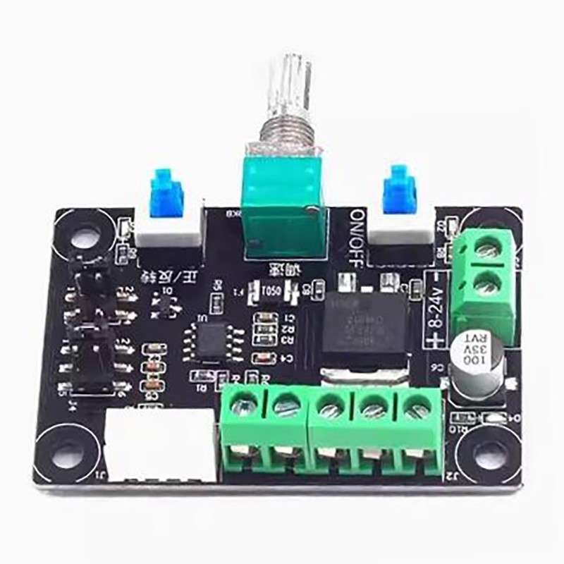 24V/12V Stepper Motor Driver with Simple Speed Control