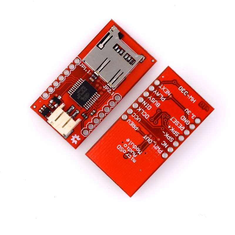 WTV020SD Voice Module  SD Card Audio Playback Module