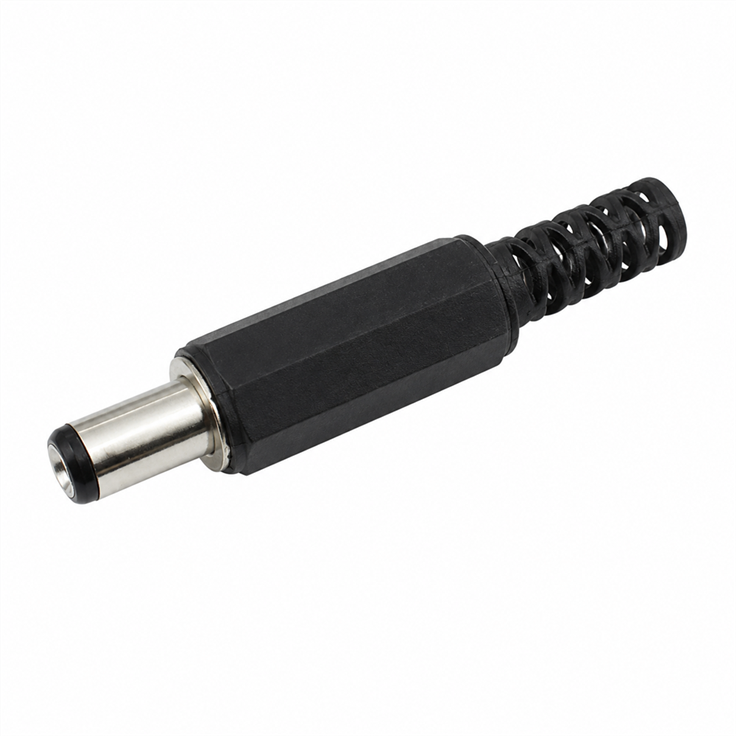DC Power Plug Male Connector  5.5 x 2.5mm