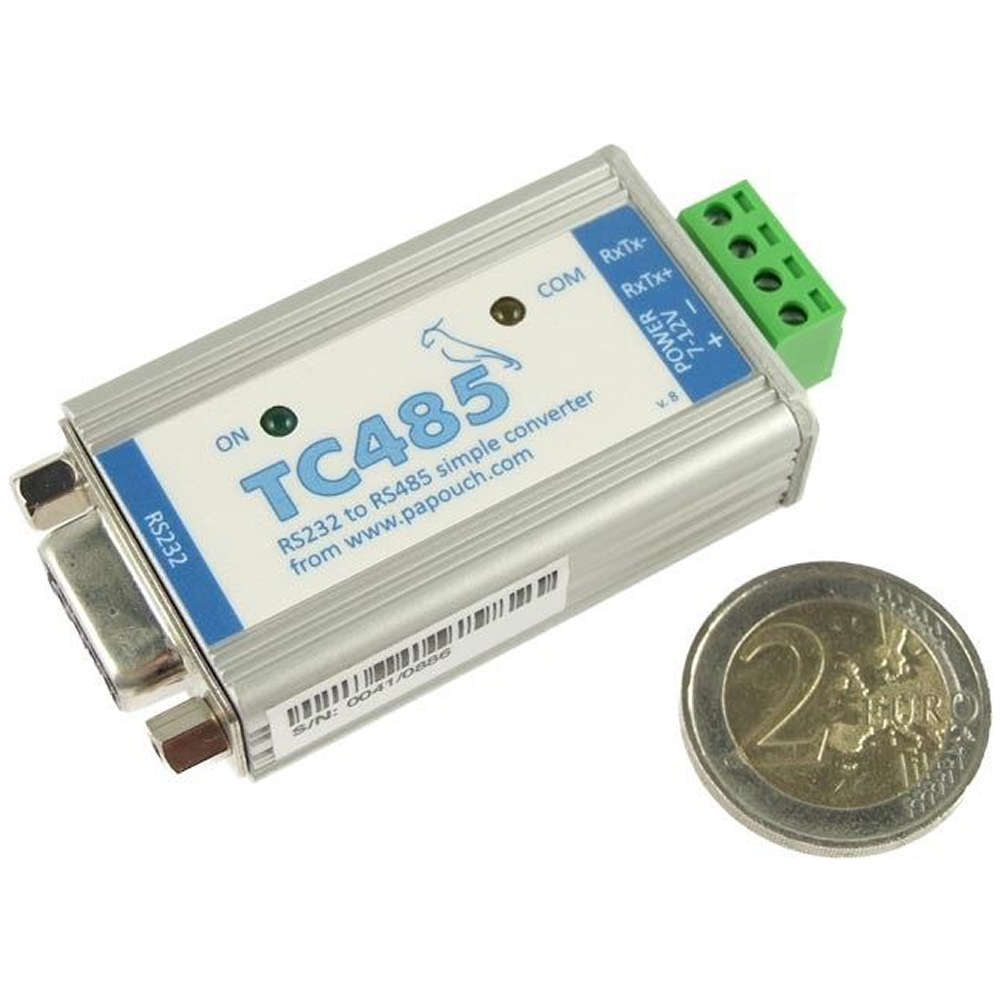 TC485: RS232 to RS485 converter - RS485 Version | RS422 Version | RS232 Version