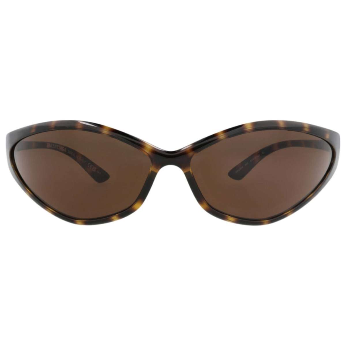 Balenciaga Unisex    Brown  Shield  Sunglasses